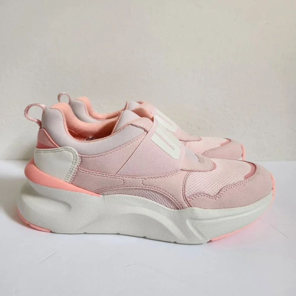 Ugg Posie Pink / White La Flex Slip On Trainer, Size 7 - Picture 10 of 15